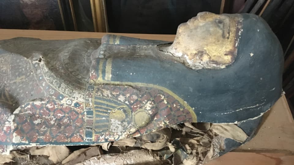 Die Mumie von Brissago reist nach Neuenburg für eine Restaurierung.