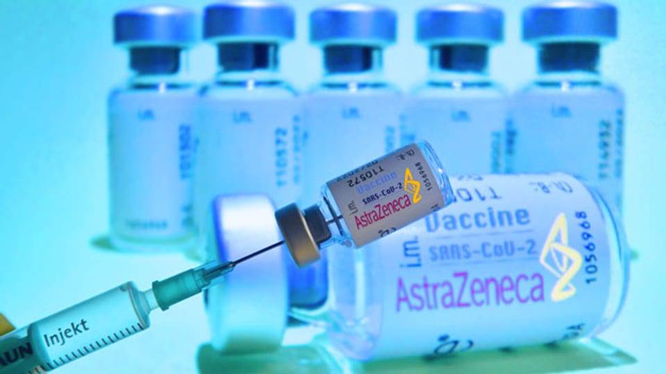Covid-Impfstoff der Firma AstraZeneca.