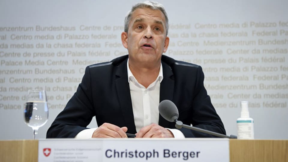 Christoph Berger, Berger, Präsident der Eidgenössischen Impfkommission.