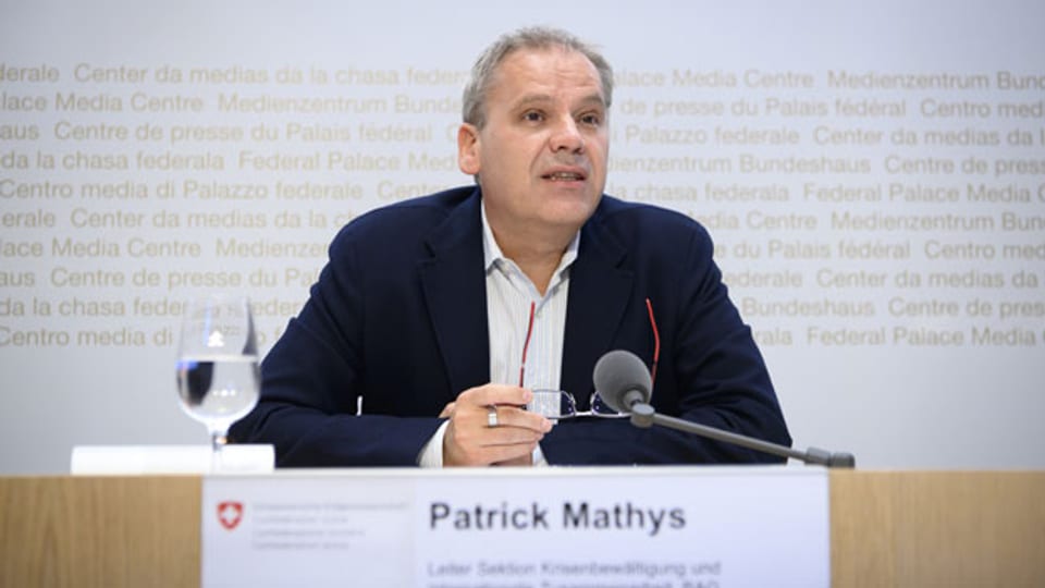 Patrick Mathys, Leiter Sektion Krisenbewältigung BAG.