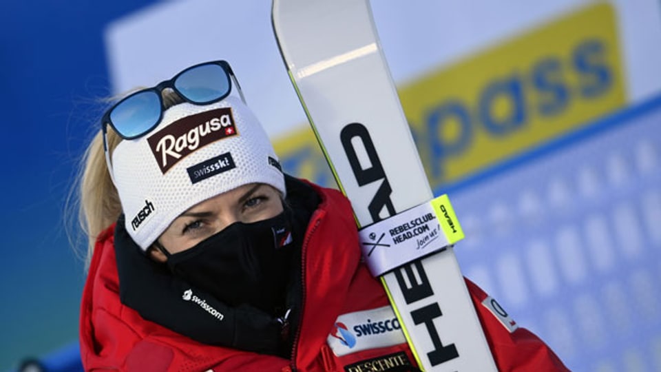 Lara Gut-Behrami, Weltmeisterin im Super-G.