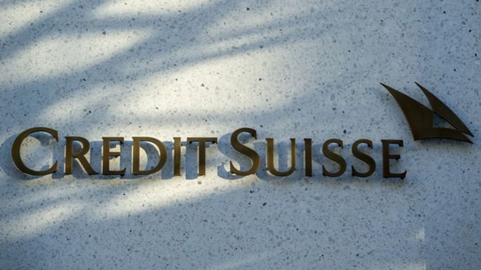 Symbolbild. Das Logo der Credit Suisse.
