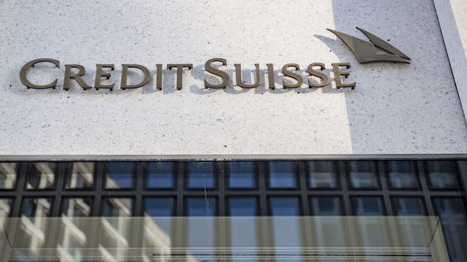 Das Logo der Credit Suisse.