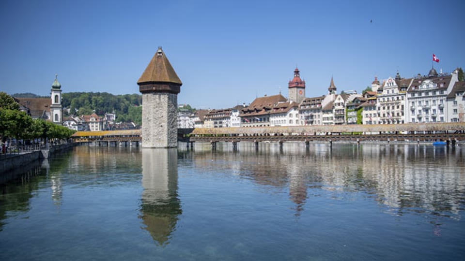 Symbolbild. Die Kapellbrücke in der Stadt Luzern.
