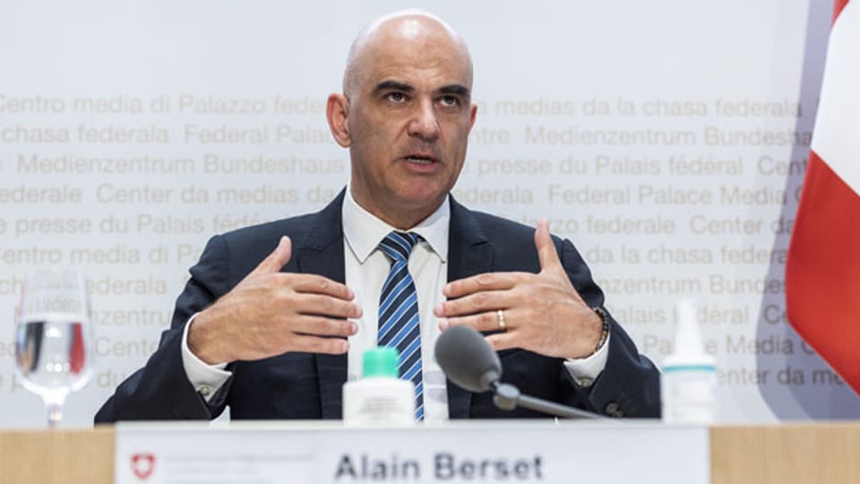 Gesundheitsminister Alain Berset.