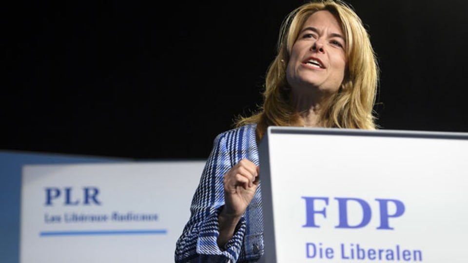 Petra Gössi tritt als Präsidentin der FDP ab.