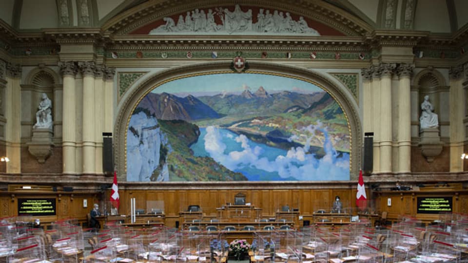 Der Nationalratssaal.