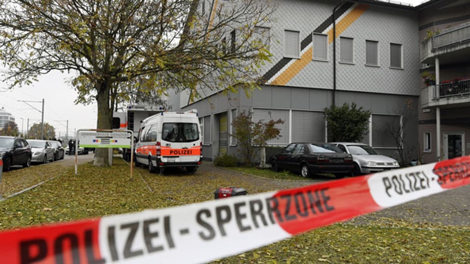 Polizei-Razzia in der An'Nur-Moschee in Winterthur, am Mittwoch, 2. November 2016.