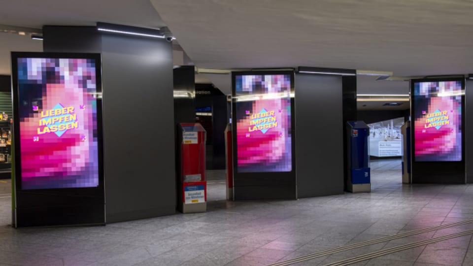 Mit solchen Plakaten will der Bund das Impfen fördern