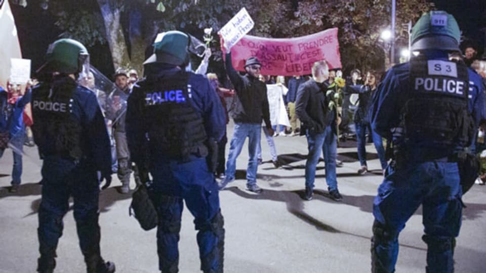 Corona demo bern video