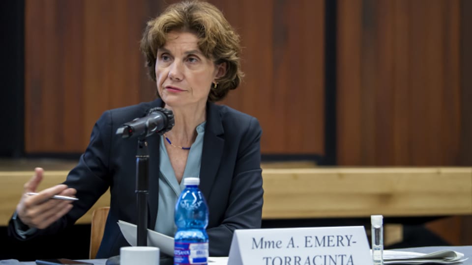 Die Genfer Regierungsrätin Anne Emery-Torracinta