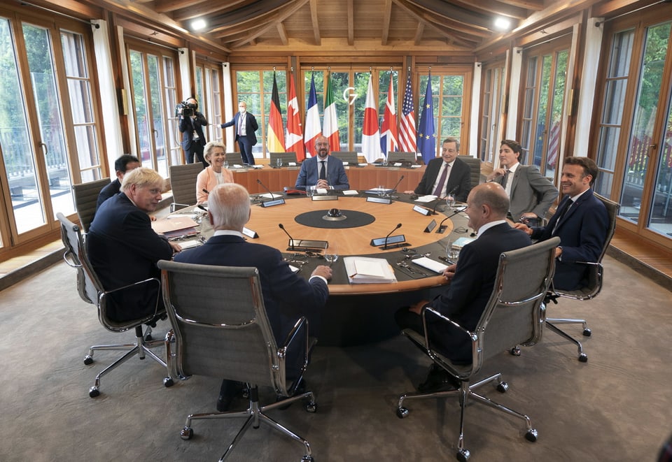 Die G7-Staaten einigen sich auf hunderte Milliarden für Infrastruktur-Projekte auf der ganzen Welt.