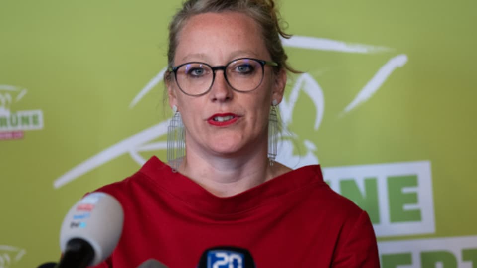 Aline Trede, Fraktionschefin der Grünen im nationalen Parlament.