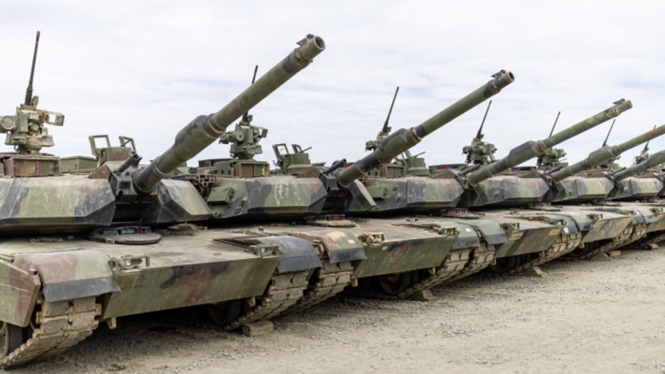 Die USA dürften der Ukraine rund 30 Kampfpanzer des Typs «Abrams» liefern.