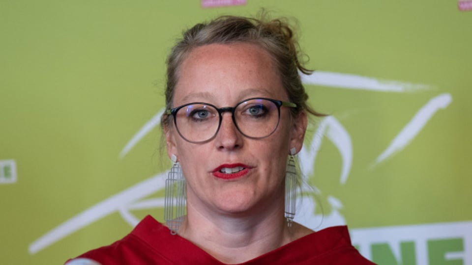 Die Grünen-Fraktionschefin Aline Trede.