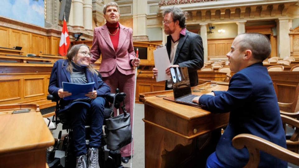 Am 24. März findet die erste Behindertensession der Schweiz statt.