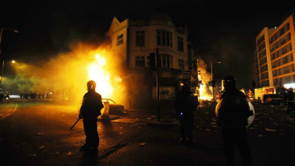 Londoner Unruhen aus dem Jahr 2011.