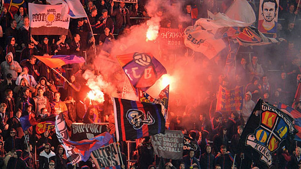 FCB-Fans am Spiel vom 20. März in Salzburg.
