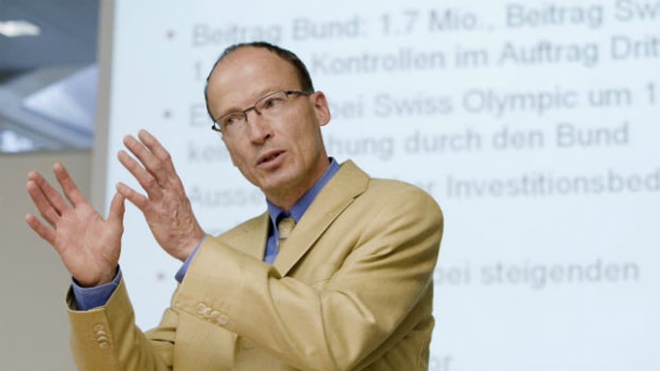 Matthias Kamber Direktor der Stiftung Antidoping Schweiz.