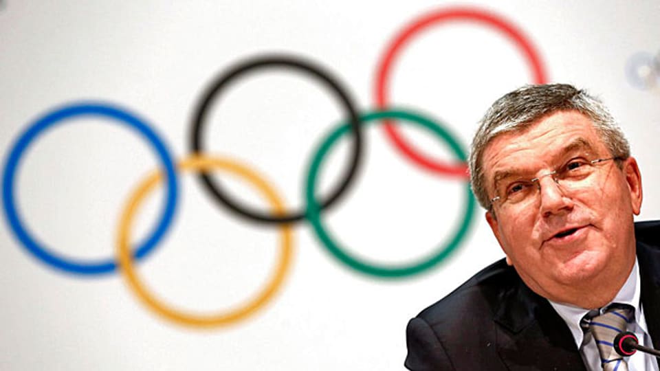 IOC-Präsident Thomas Bach am vergangenen Wochenende in Monaco.