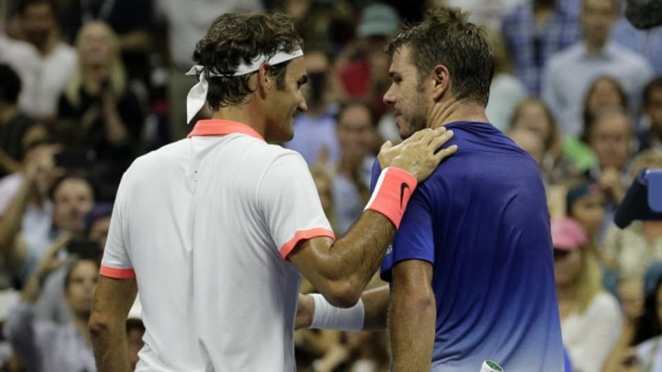 Federer war nach dem 90-minütigen Spiel überhaupt nicht müde.