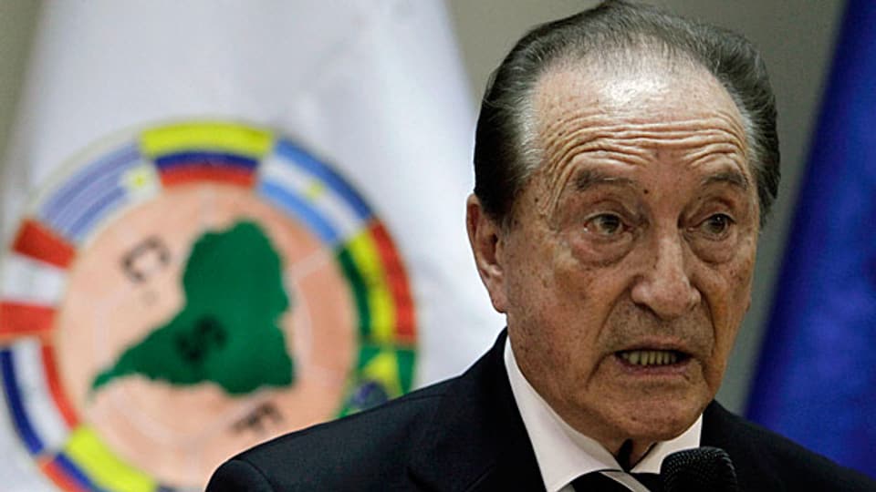 Der ehemalige Vizepräsident des südamerikanischen Fussballverbands, Eugenio Figueredo.