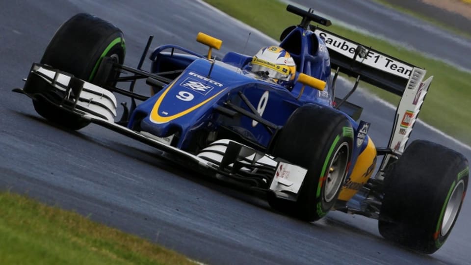 Der schwedische Sauber-Pilot Marcus Ericsson beim Grand Prix in Silverstone vor 10 Tagen.