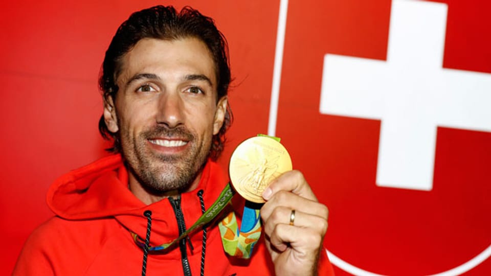 Der Schweizer Goldmedaillen-Gewinner im Zeitfahren Fabian Cancellara darf mit seinem Erfolg an den olympischen Spielen keine Werbung machen.