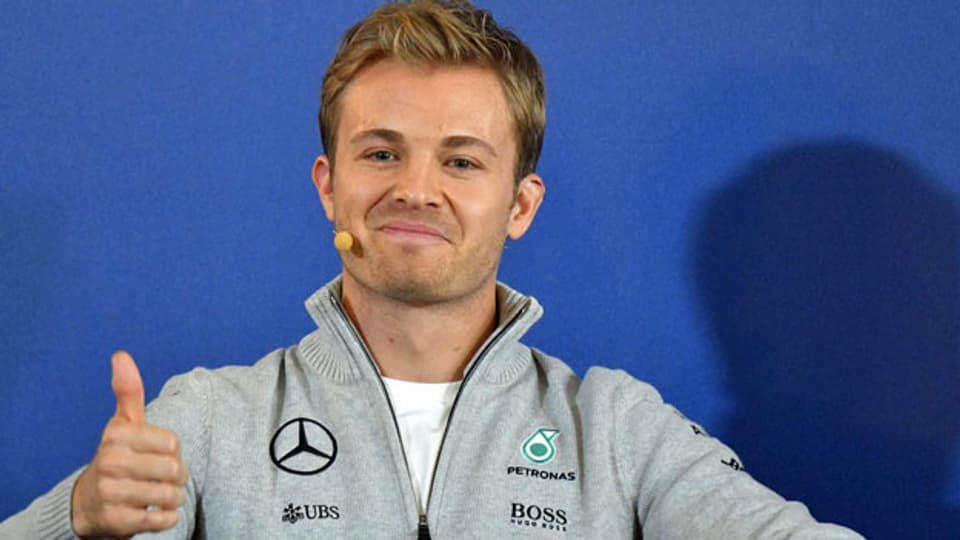 Nico Rosberg gibt seinen Rücktritt bekannt.