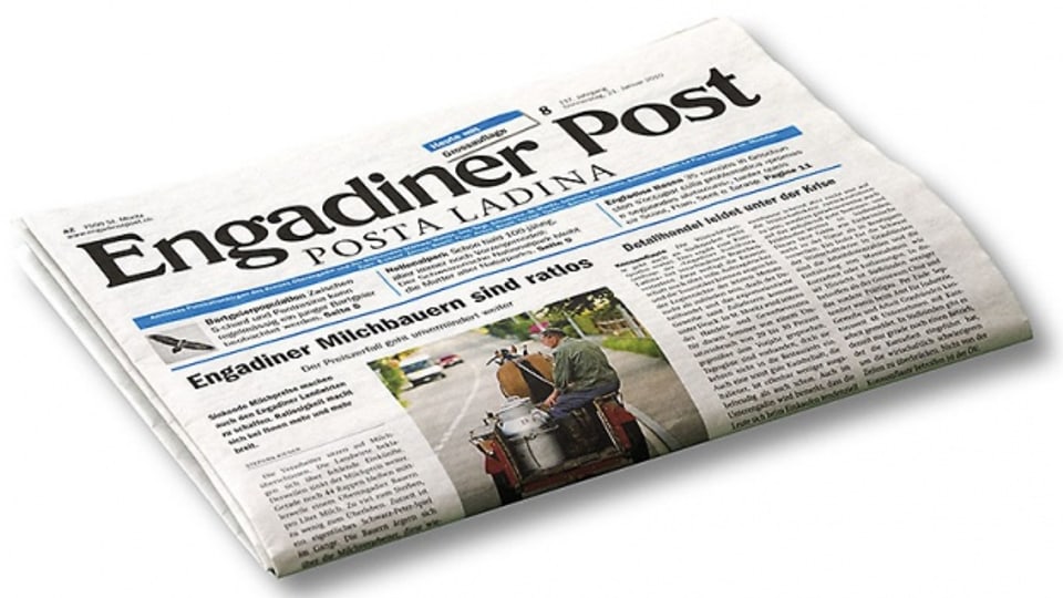 Selbständige Regionalzeitung mit Tradition: Die Engadiner Post erscheint seit 122 Jahren.