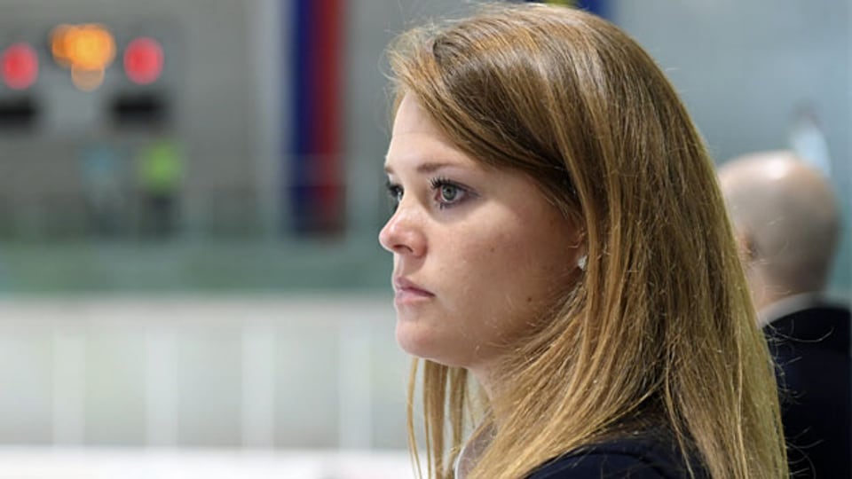 Florence Schelling, die ehemalige Schweizer Eishockey-Nationaltorhüterin wird Sportchefin beim SCB.