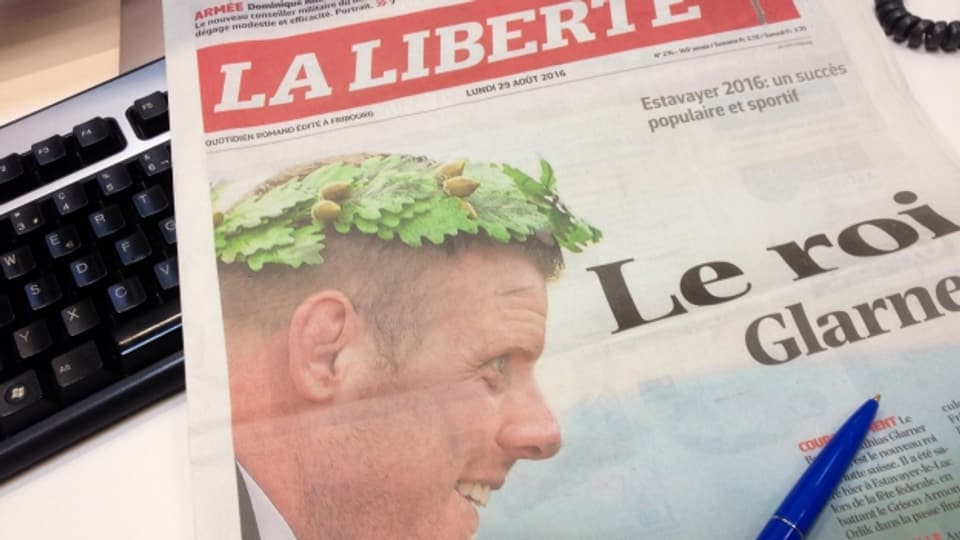 Die Freiburger Zeitung «La Liberté» widmet dem Schwingfest sechs Sonderseiten.