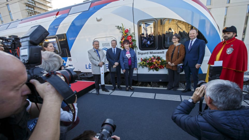 Festliche Eröffnung der S-Bahn Léman-Express