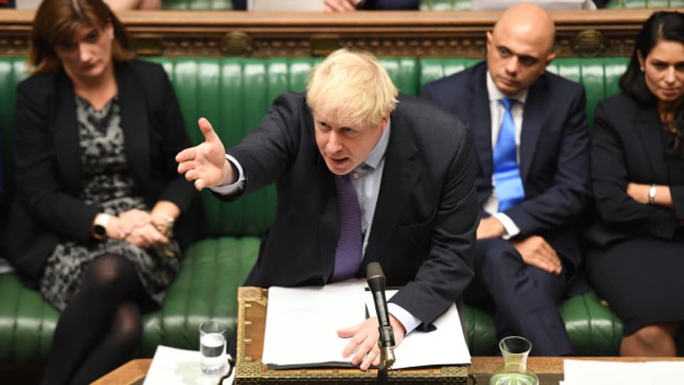 Der britische Premierminister Boris Johnson hat das neue Binnenmarktgesetz verabschiedet.