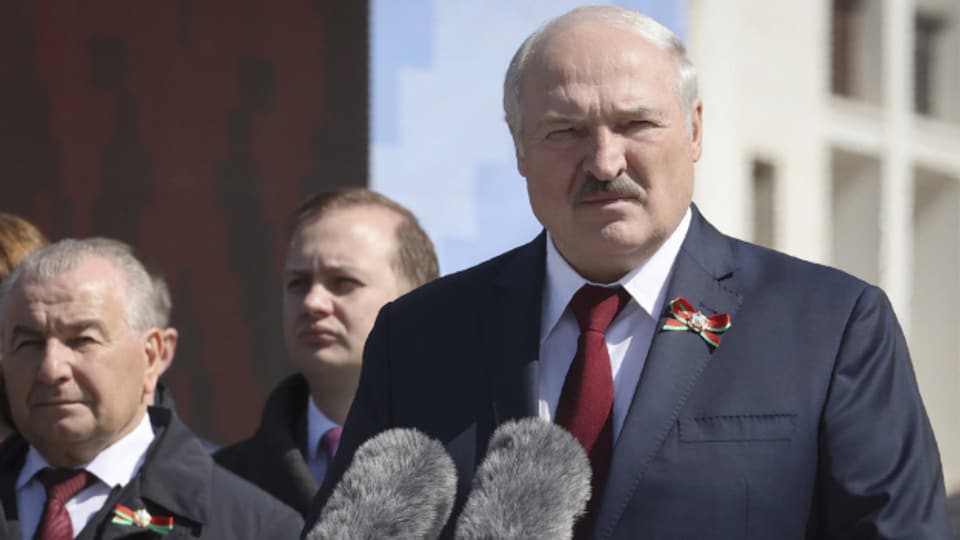 Der belarusische Autokrat Lukaschenko hat sich noch nicht zu den neuen Sanktionen geäussert