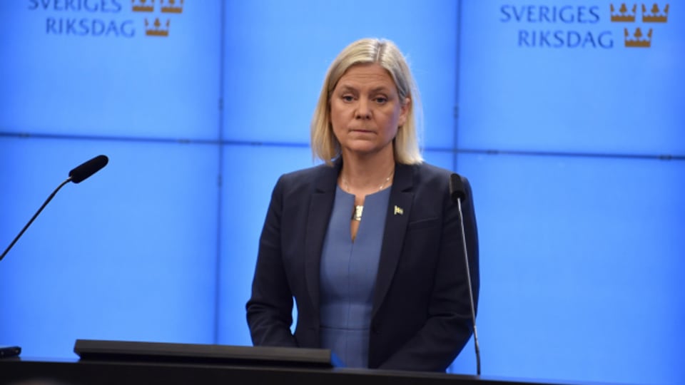 Kurz nach ihrer Wahl zur ersten Regierungschefin Schwedens, kündigte die Sozialdemokratin Magdalena Andersson schon wieder ihren Rücktritt an.