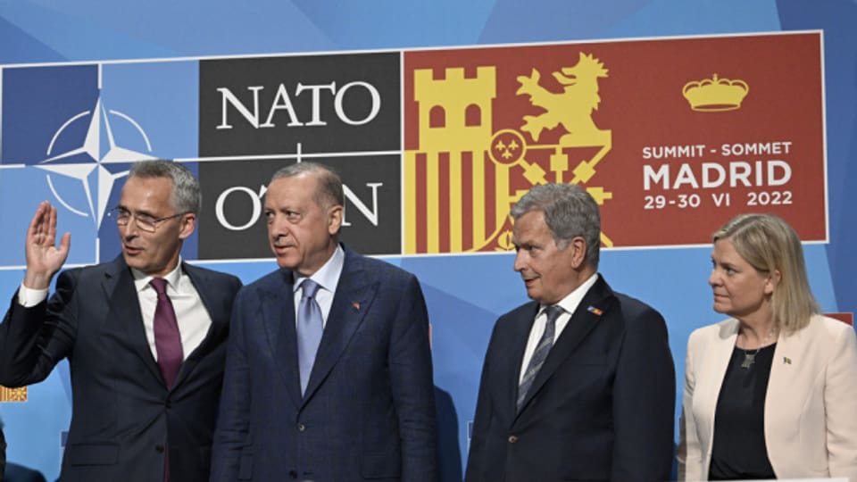 Die Türkei macht den Weg frei für einen NATO-Beitritt von Finnland und Schweden.