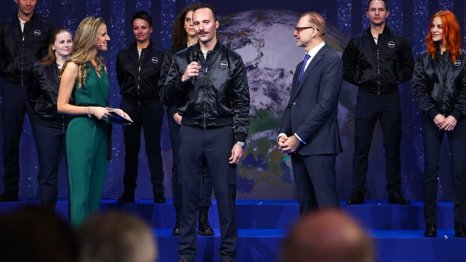 Marco Sieber wird als neuer ESA-Astronaut vorgestellt
