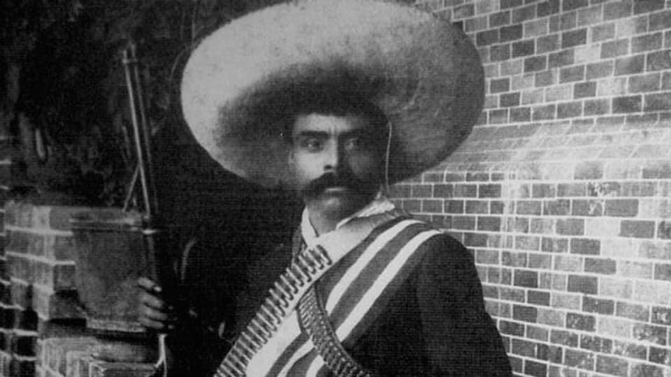 Emiliano Zapata: In Mexiko noch heute ein Held.