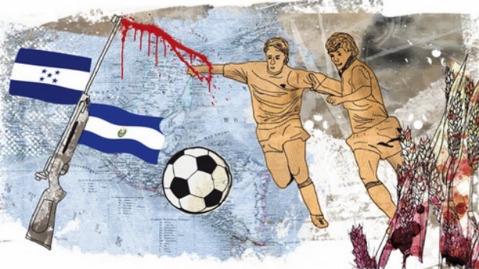 Fussballkrieg Südamerika