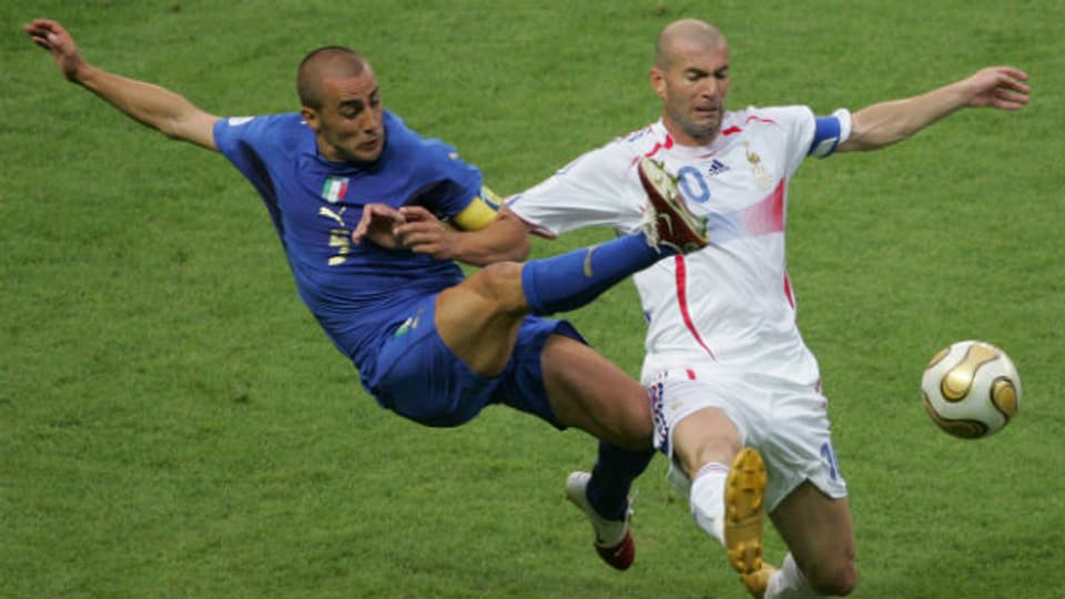 Zidane kämpft in seinem Abschiedsspiel