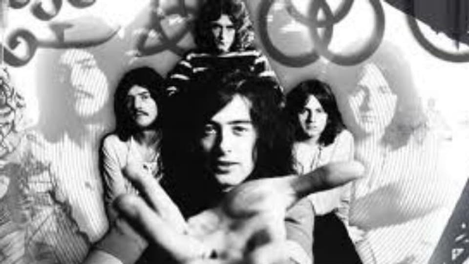 Led Zeppelin zu ihren Erfolgszeiten
