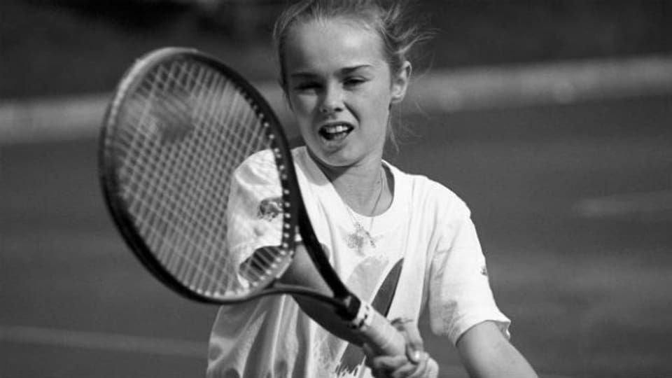 Martina Hingis: Tennis-Wunderkind.