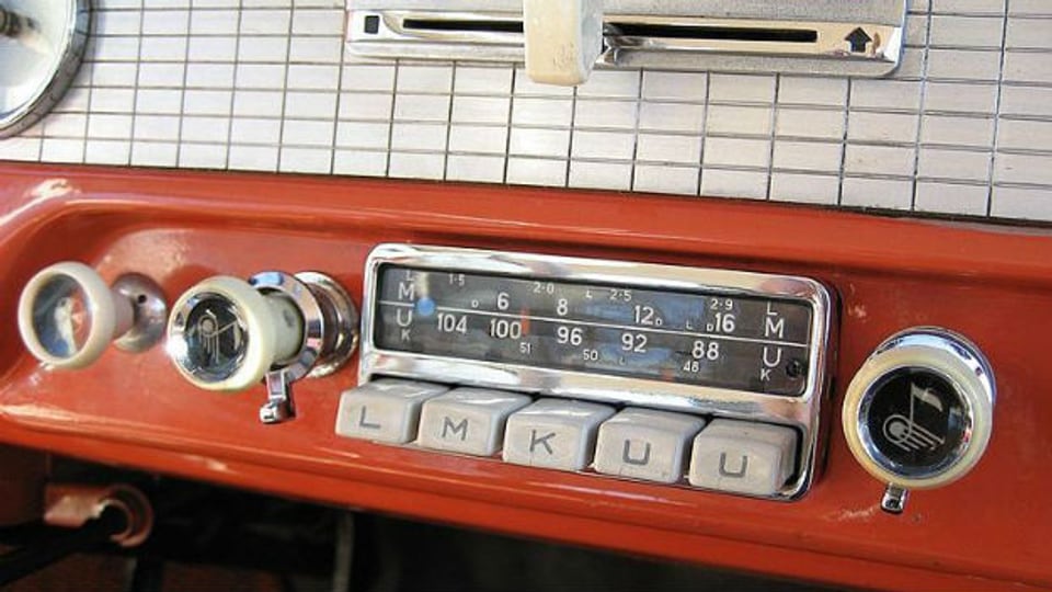 Heute Selbstverständlichkeit - früher Luxus: Autoradio.