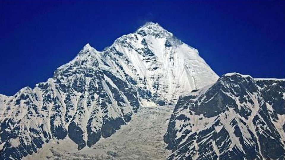 8167 Meter über Meer: Dhaulagiri in Nepal.