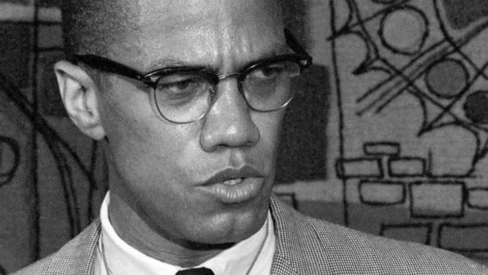 Der US-amerikanische Bürgerrechtler Malcolm X.