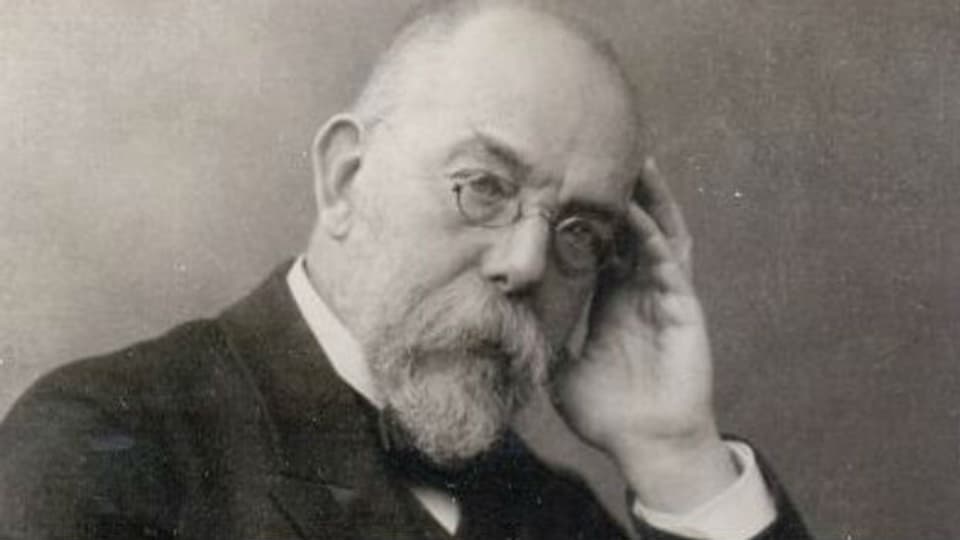 Robert Koch, Begründer der Bakteriologie.