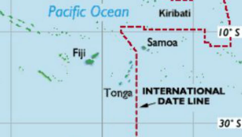 Samoa: Inselstaat an der Datumsgrenze.