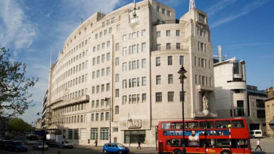 BBC Gebäude London.