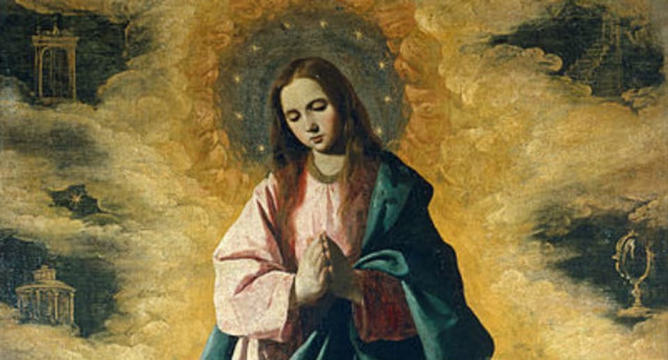 Inmaculada Concepción von Francisco de Zurbarán (1598-1664).